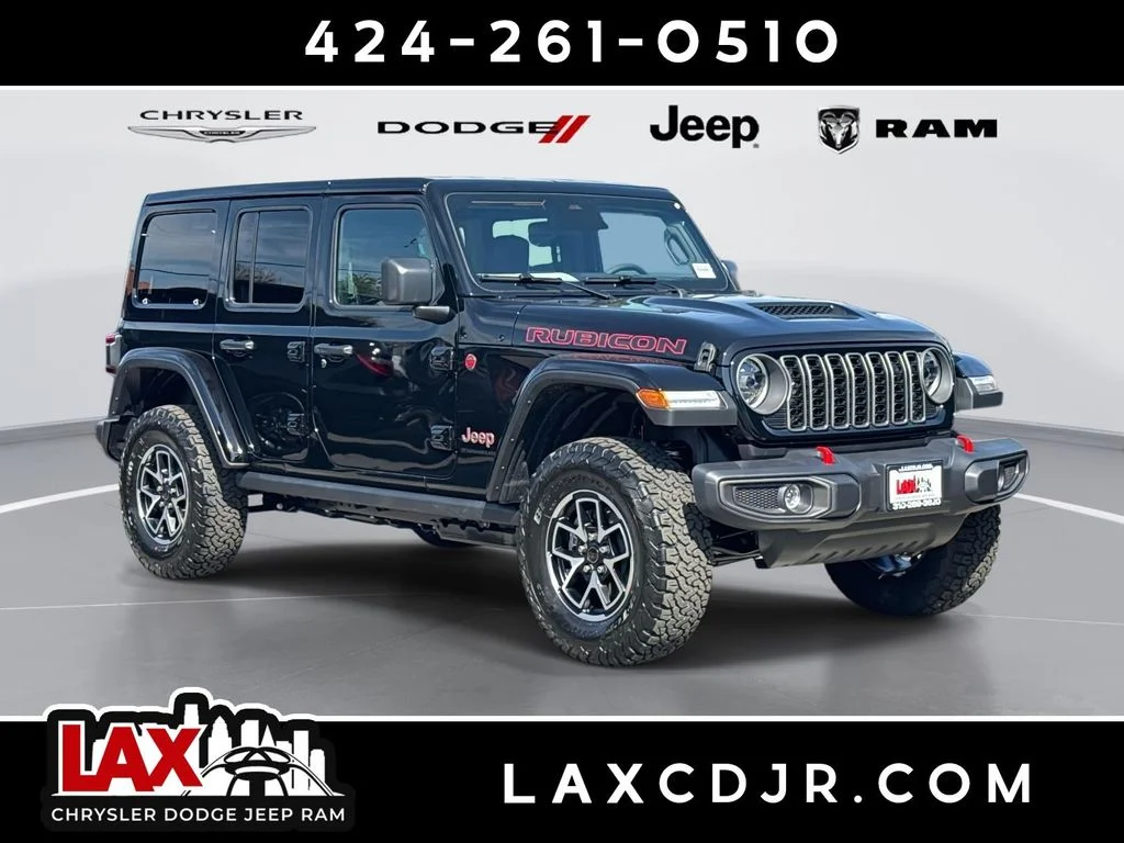 New 2026 Black Jeep Rubicon image 1