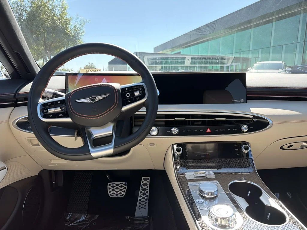 New 2026 White Genesis 3.5T Sport Prestige image 5