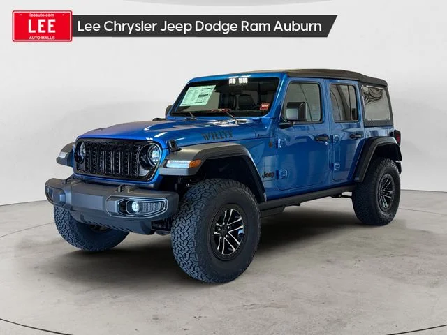 New 2026 Blue Jeep Willys image 1