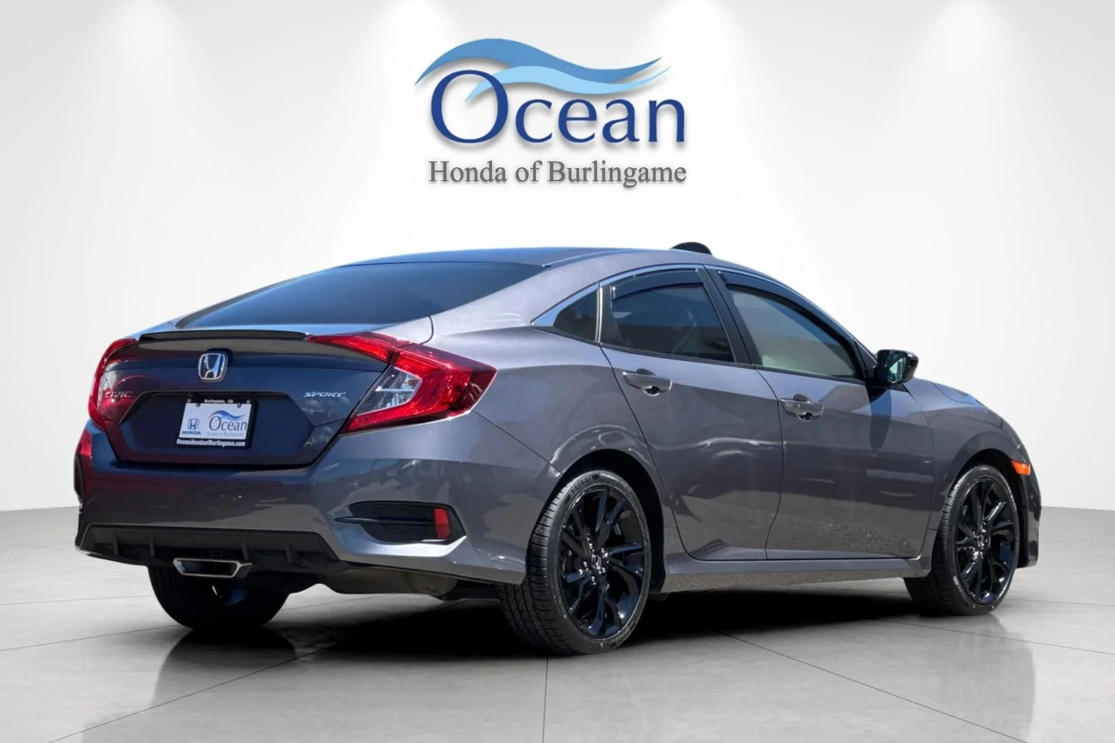 Used 2021 Modern Steel Metallic Honda Sport image 4