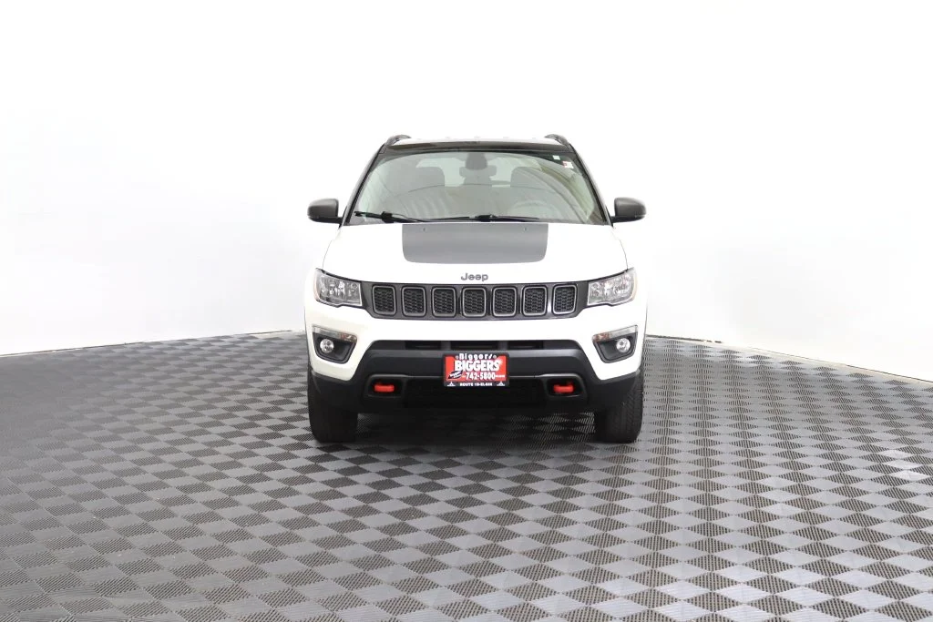 Used 2019 Jeep Compass Trailhawk with VIN 3C4NJDDB2KT681984 for sale in Elgin, IL