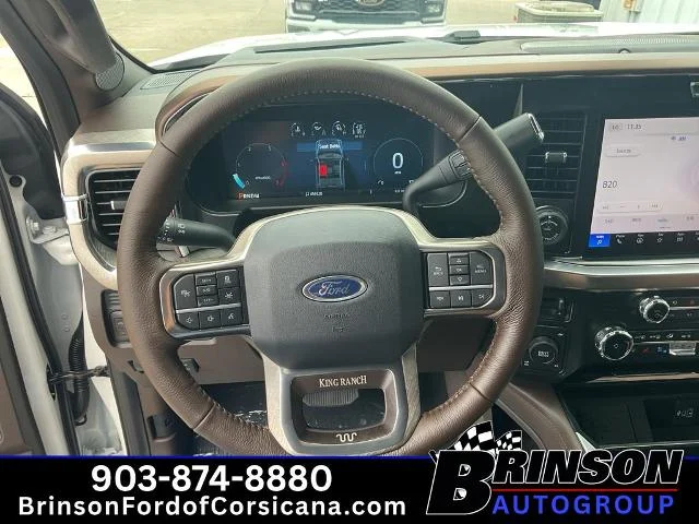 New 2026 Star White Metallic Tri-Coat Ford F-250® King Ranch® image 43