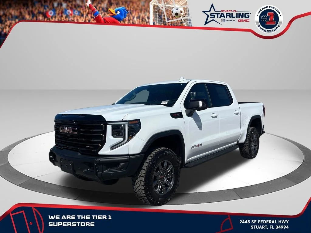 New 2026 Summit White GMC AT4X image 1