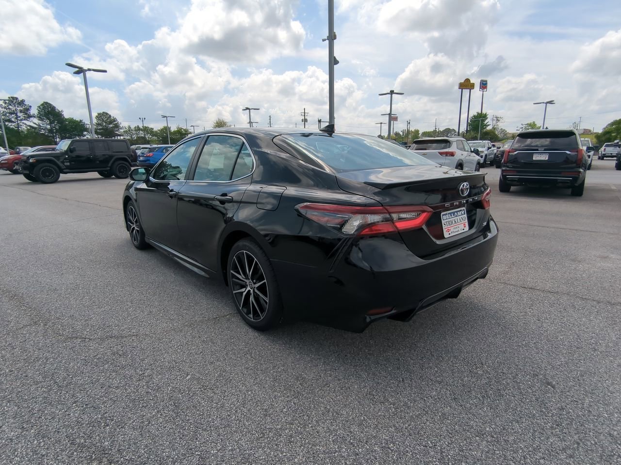 Used 2022 Black Toyota SE image 6