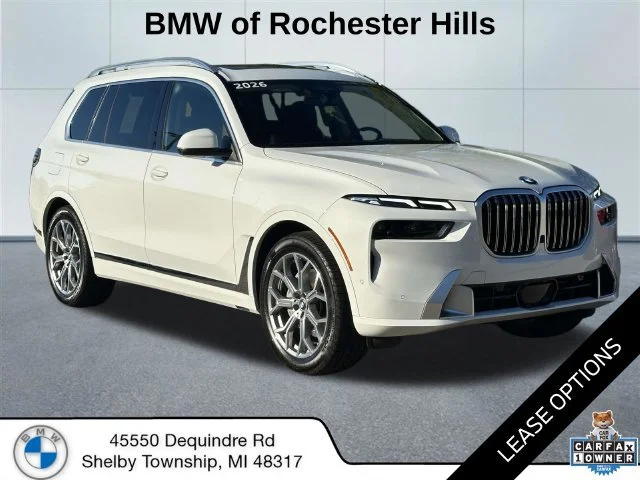 2026 BMW X7 40i
