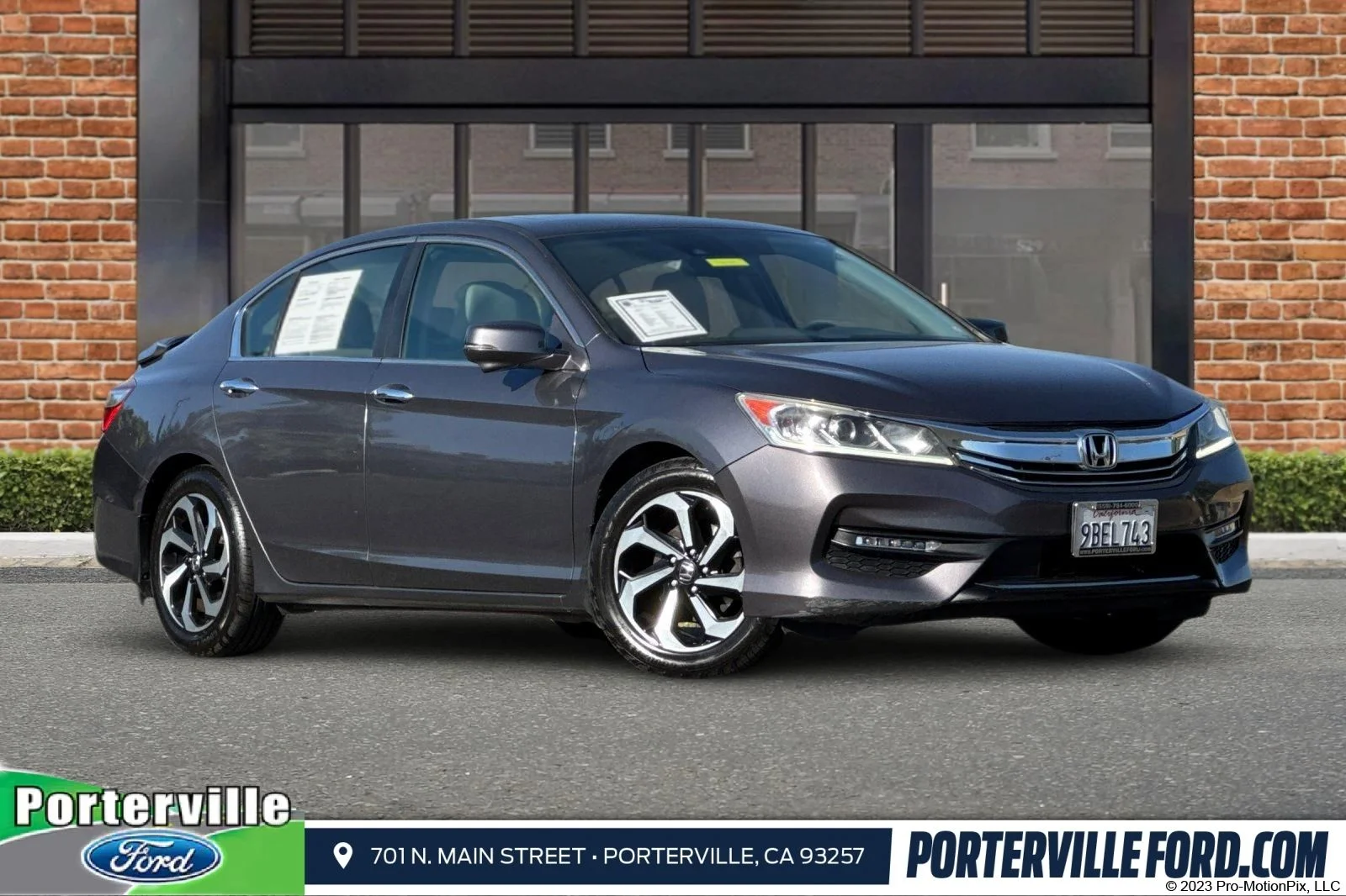 2017 Honda Accord EX-L CVT Navi w/Honda Sensing PZEV's photo