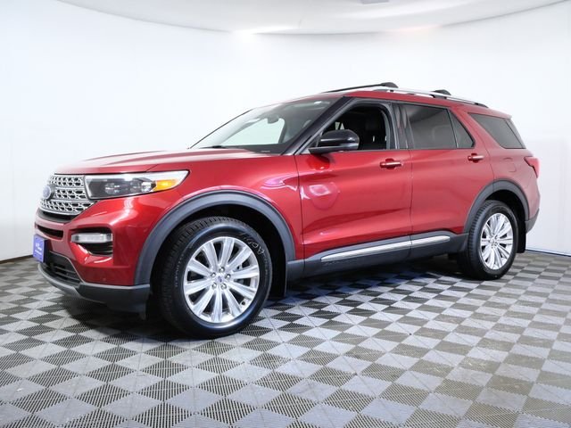 Certified Used 2021 Red Ford Limited image 5