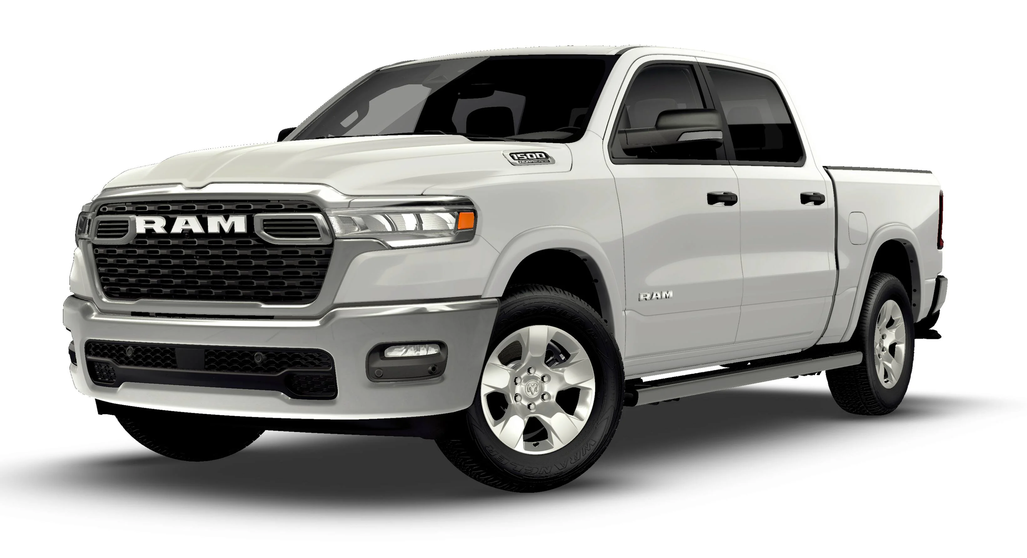 New 2026 Bright White Clear-Coat Exterior Paint RAM BIG HORN image 13