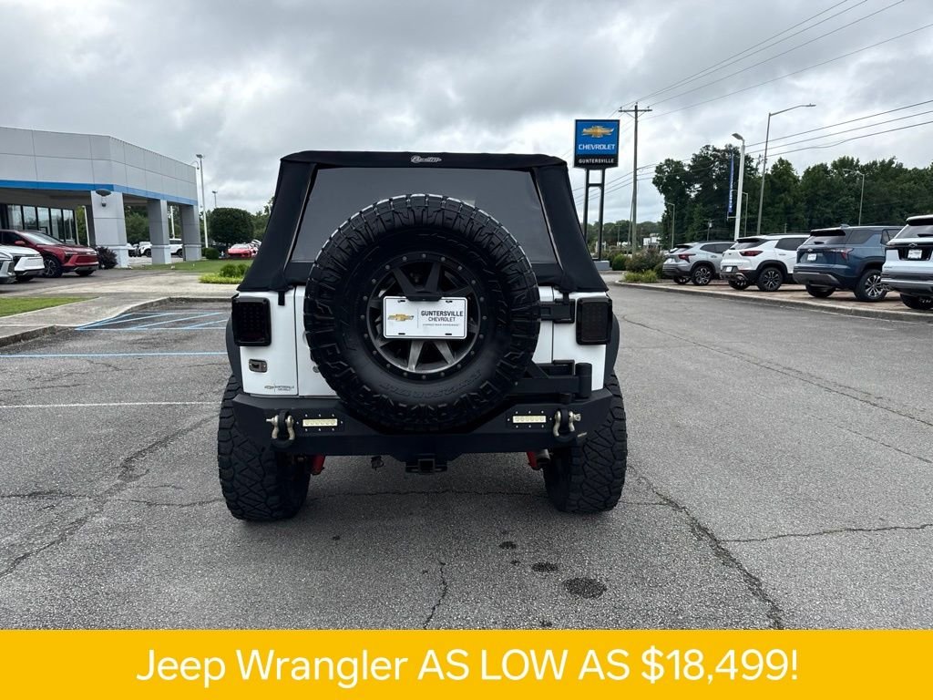 Used 2016 White Jeep Unlimited Sport image 5