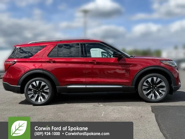 New 2026 Rapid Red Metallic Tinted Clearcoat Ford Platinum image 9