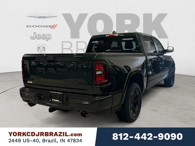 New 2026 Serrano-Green Metallic Exterior Paint RAM Big Horn/Lone Star image 5