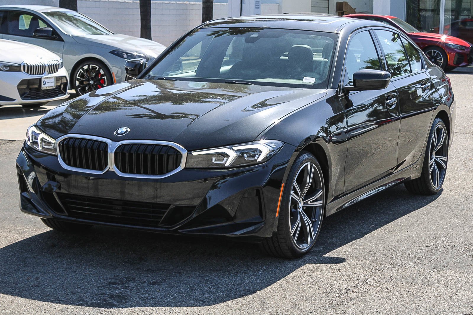 Used 2023 Black Sapphire Metallic BMW 330i image 3