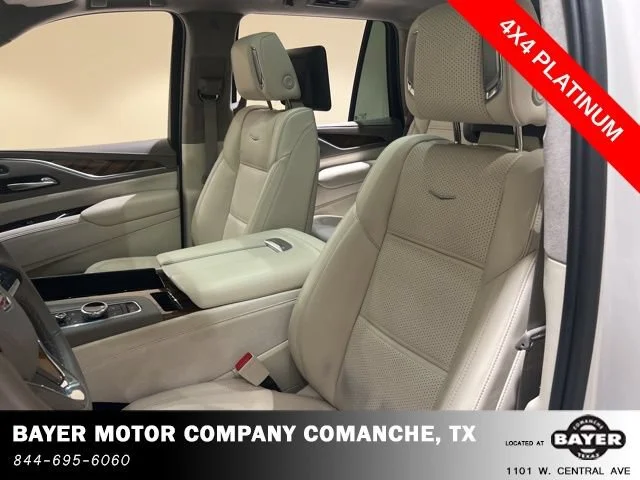 Used 2023 Crystal White Tricoat Cadillac Premium Luxury Platinum image 19
