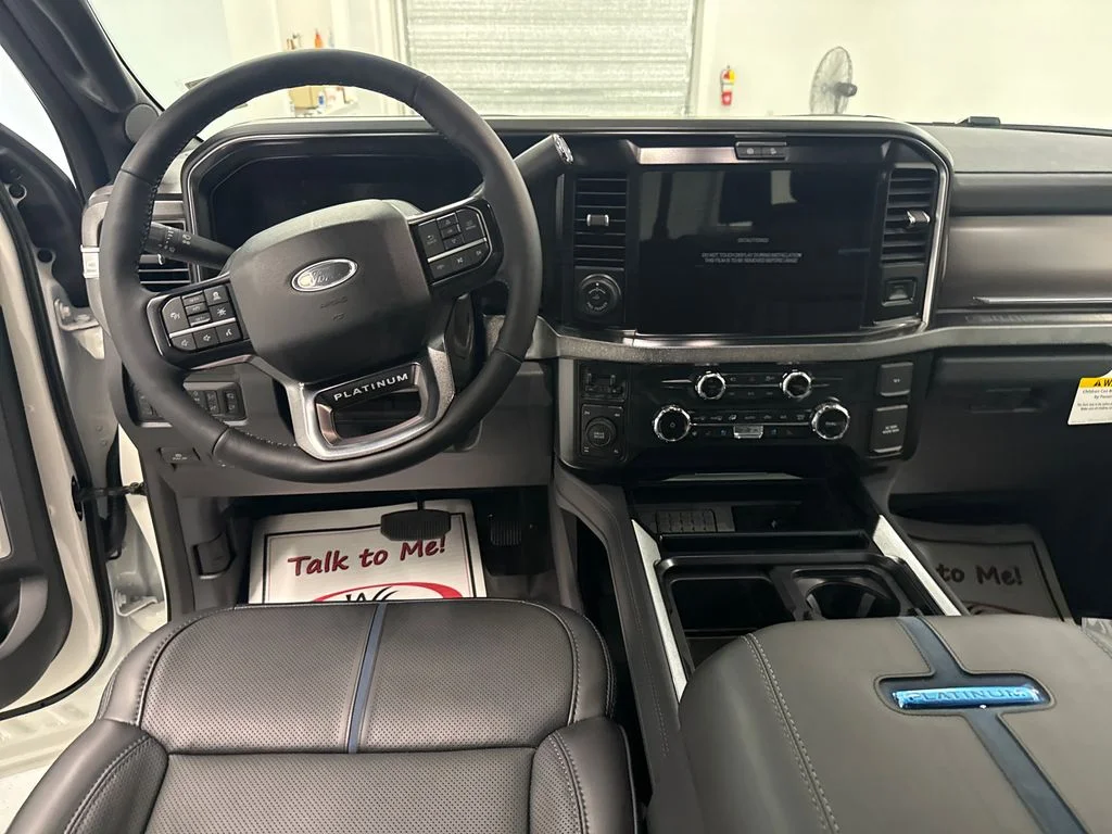 New 2026 Star White Metallic Tri-Coat Ford F-250® Platinum® image 15