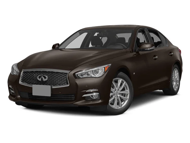 Used 2014 Black Obsidian INFINITI 4dr Sdn Premium AWD image 1