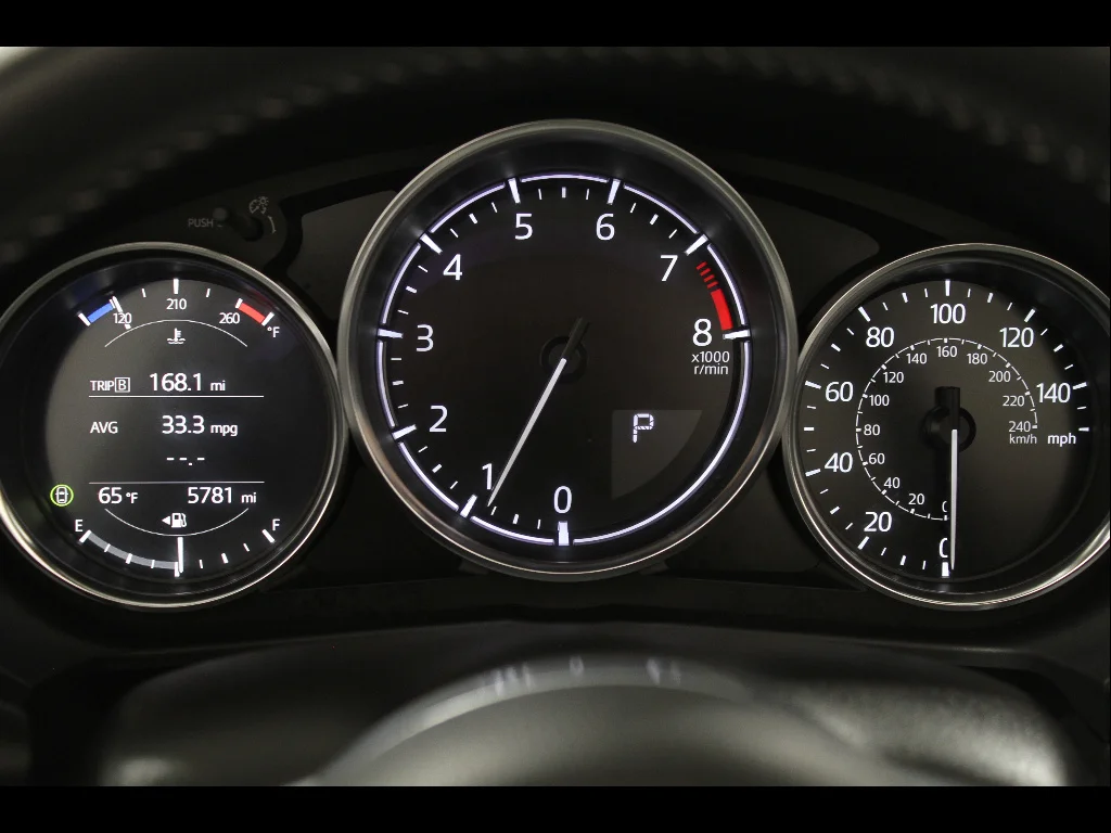 Certified Used 2025 Jet Black Mica Mazda Grand Touring image 9