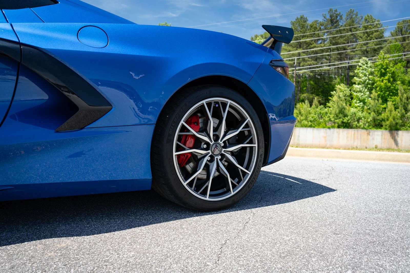 Used 2023 Blue Metallic Chevrolet Stingray image 15