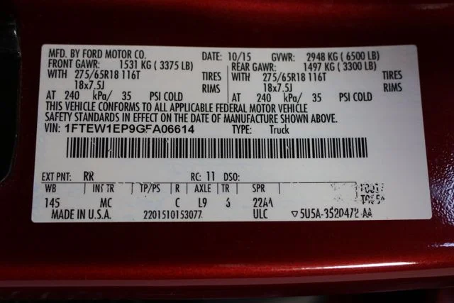 Used 2016 Red Ford XLT image 26