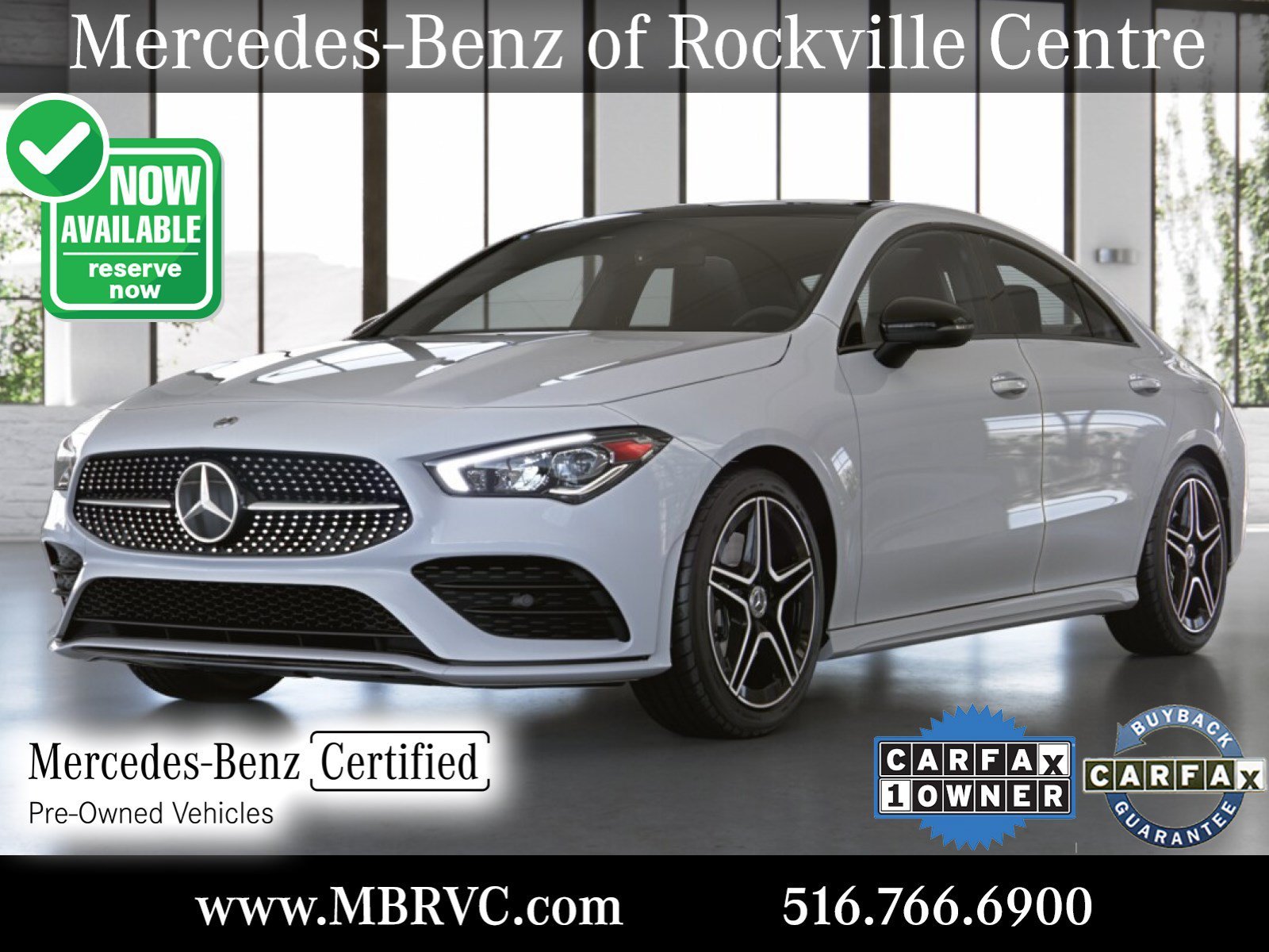 Certified Used 2023 White Mercedes-Benz CLA 250 image 1
