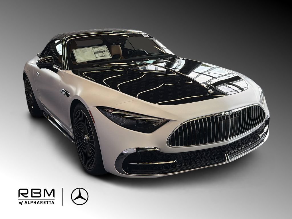New 2027 MANUFAKTUR moonlight white magno (White Ambiance) Mercedes-Benz Maybach SL 680 Monogram Series image 41