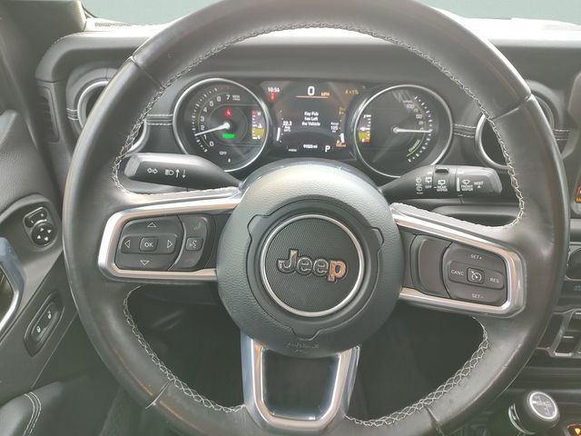 Used 2022 Gray Jeep Unlimited Sahara 4xe image 11