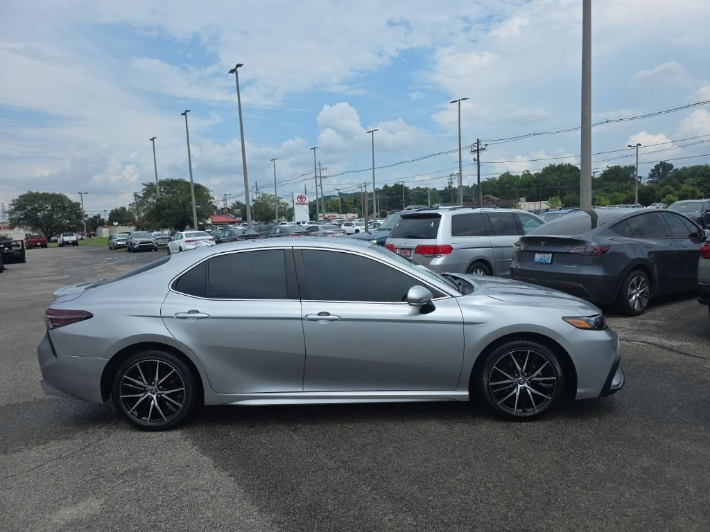 Certified Used 2022 Silver Toyota SE image 3
