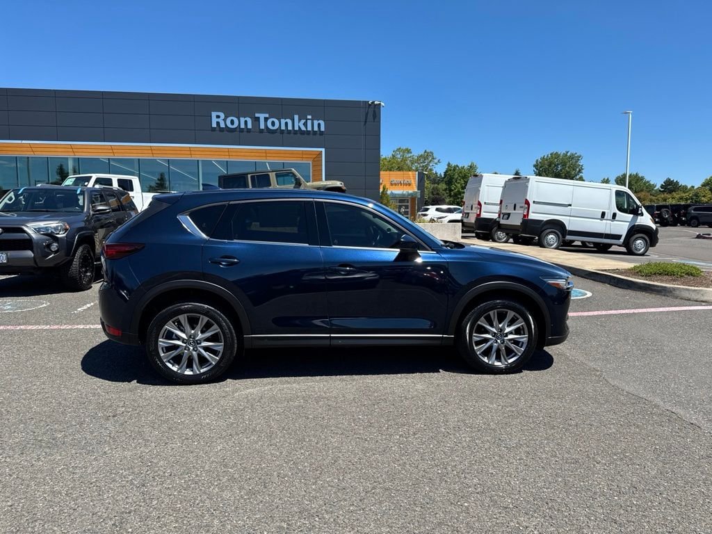 Used 2021 Deep Crystal Blue Mica Mazda Grand Touring image 11