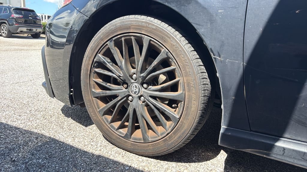 Used 2022 Black Toyota SE Nightshade image 2