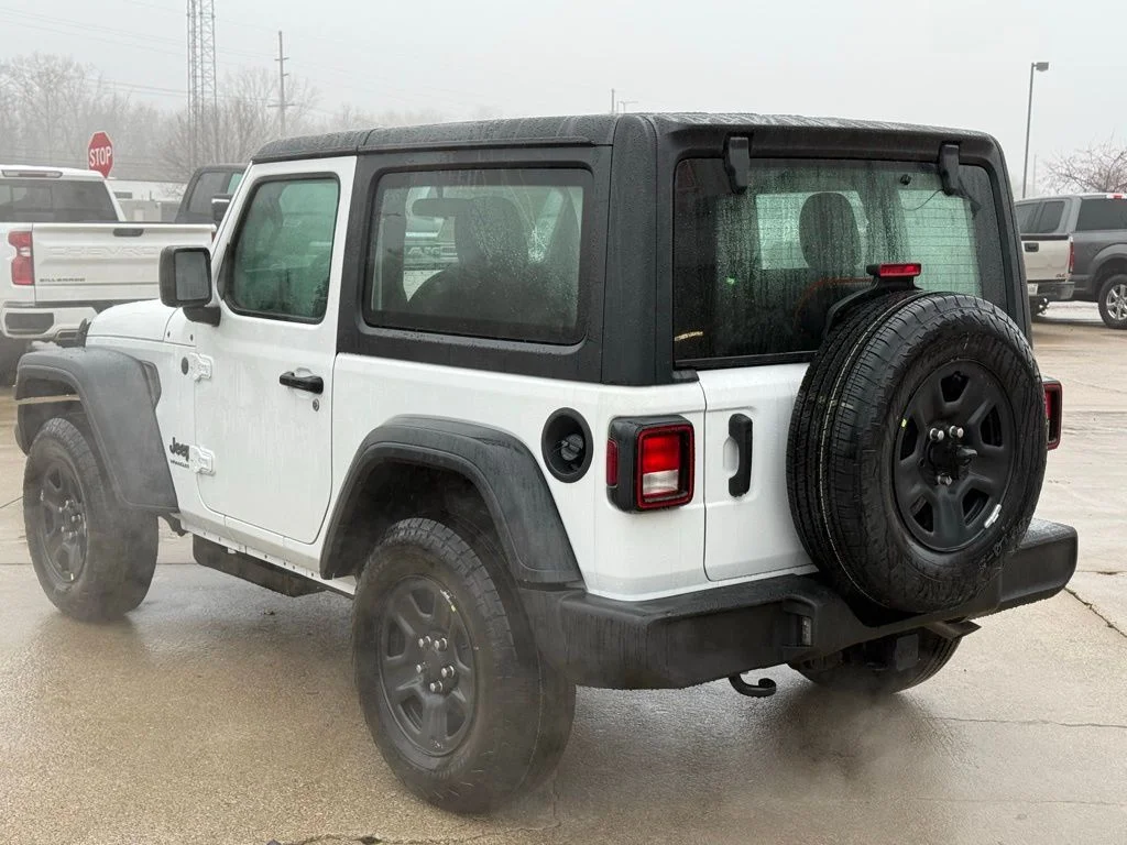 New 2026 Bright White Clear-Coat Exterior Paint Jeep Sport image 5