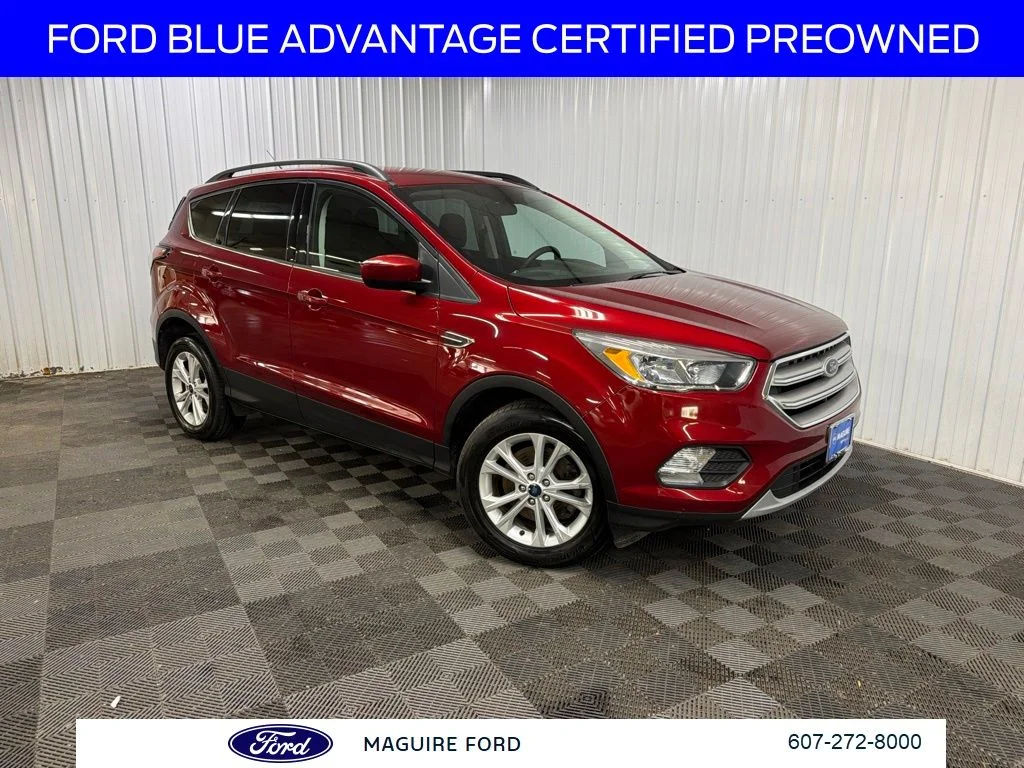 Used 2018 Red Ford SE image 8