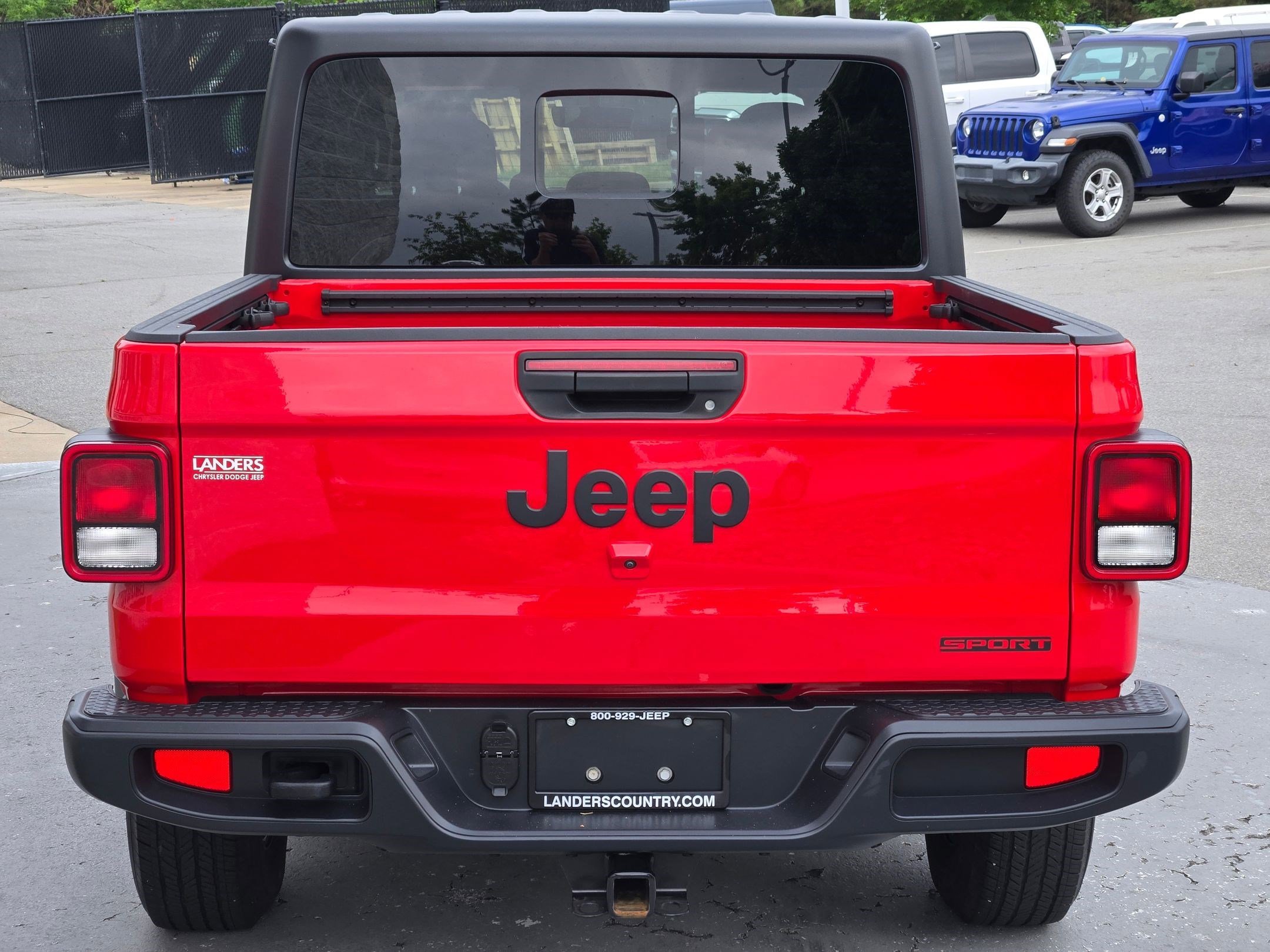 Used 2021 Firecracker Red Clearcoat Jeep Sport S image 6
