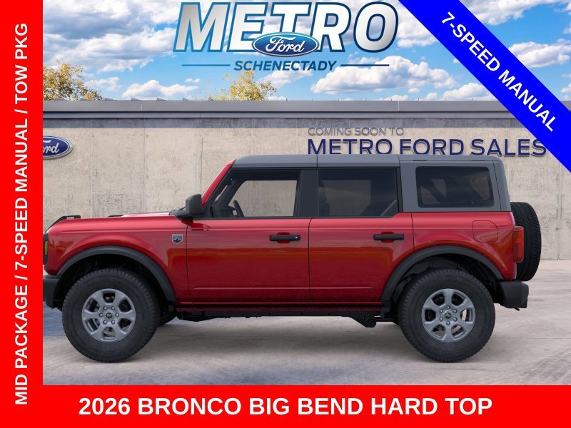New 2026 Ruby Red Metallic Tinted Clearcoat Ford Big Bend image 4