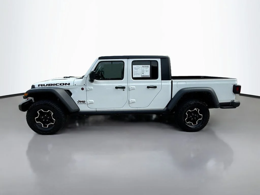 Used 2022 Bright White Clearcoat Jeep Rubicon image 5