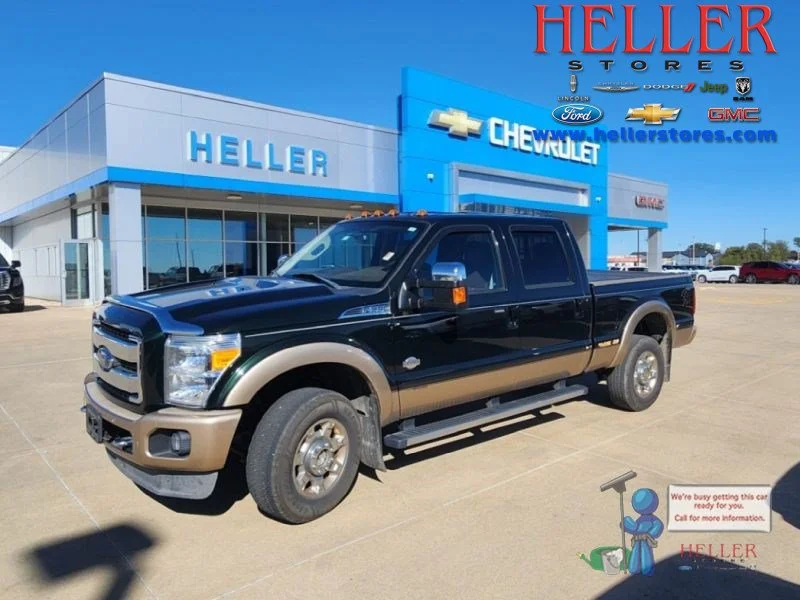 Used 2014 Green Gem Metallic Ford Lariat image 1