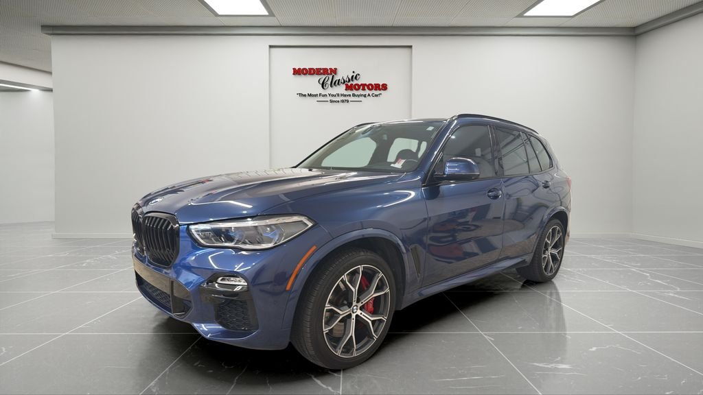Used 2021 Blue BMW M50i image 5