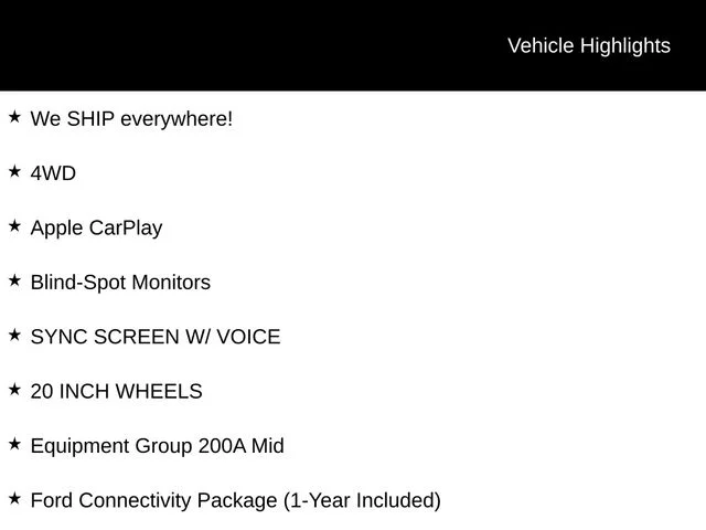 New 2026 Oxford White Ford STX® image 3