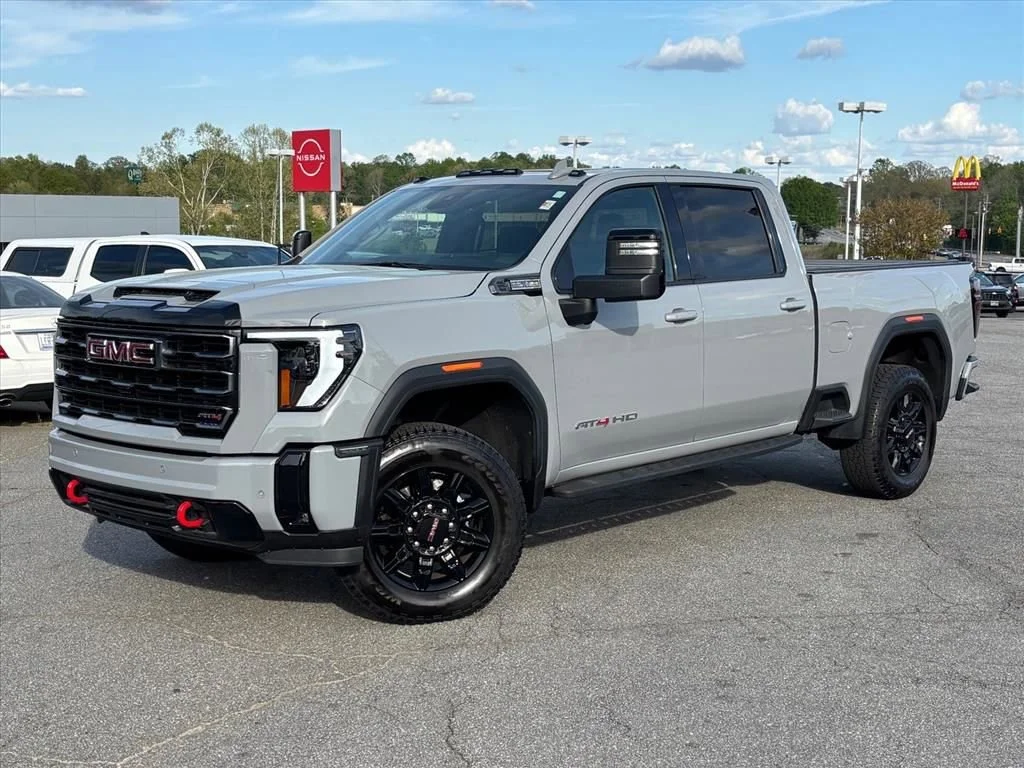 Used 2025 Thunderstorm Gray GMC AT4 image 2