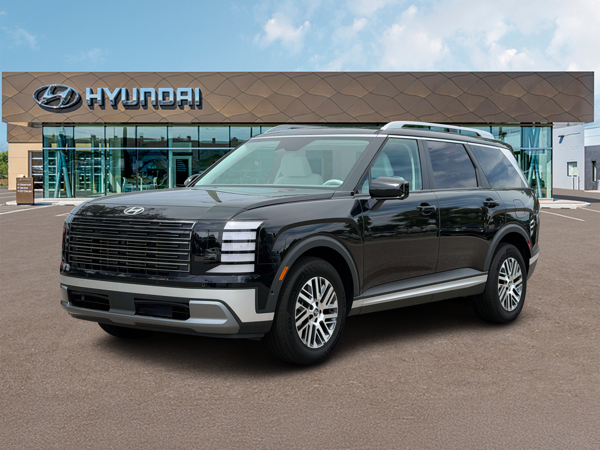 New 2027 Black Hyundai SEL Premium FWD image 1