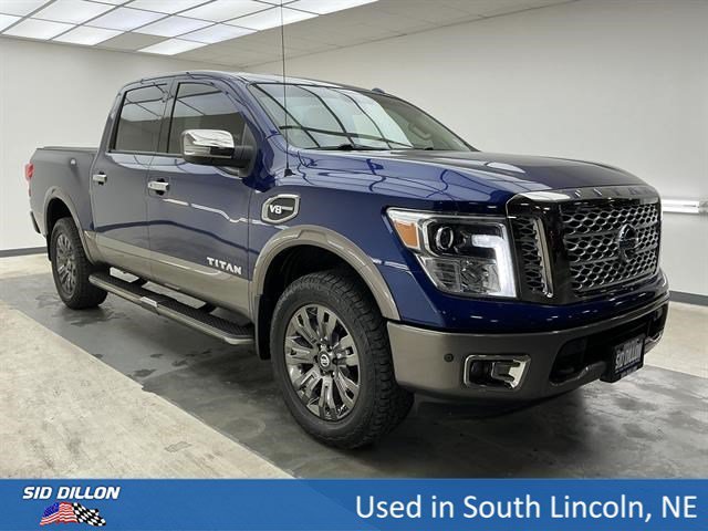 Used 2017 Deep Blue Pearl Nissan Platinum Reserve image 3