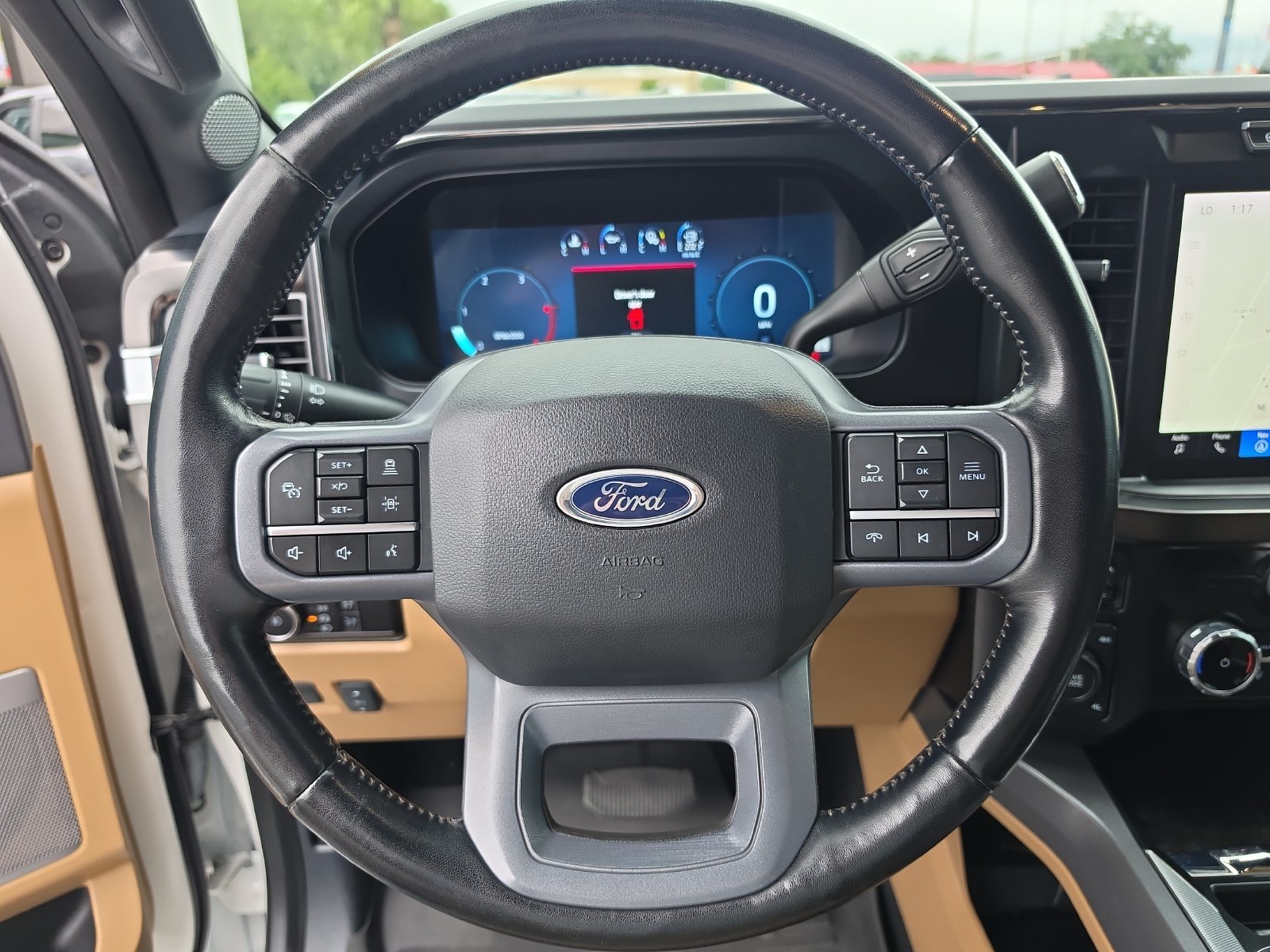 Certified Used 2023 White Metallic Ford Lariat image 27
