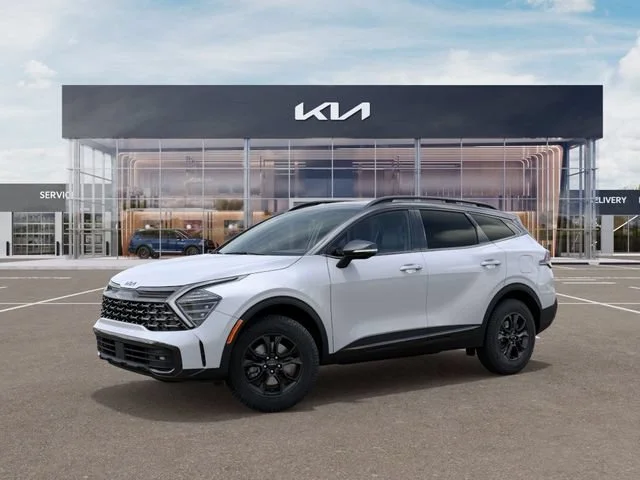 New 2025 Glacier White Pearl/Ebony Black Roof Kia X-Pro Prestige image 3