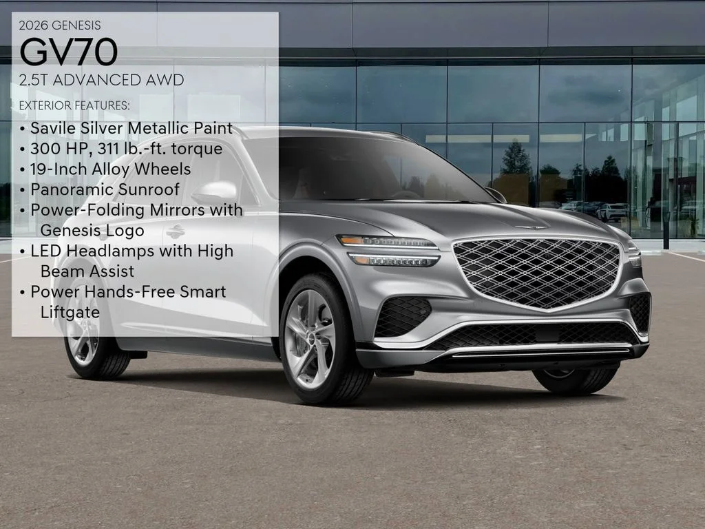 New 2026 Savile Silver Genesis 2.5T Advanced image 3