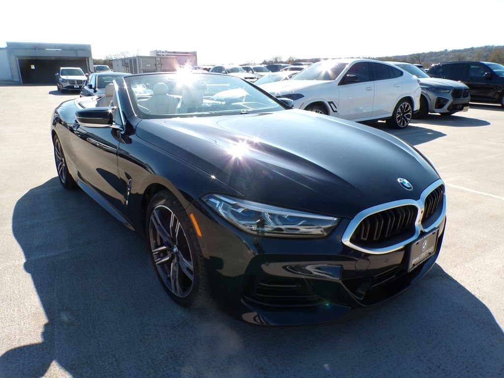Certified Used 2025 Carbon Black Metallic BMW M850i xDrive image 8