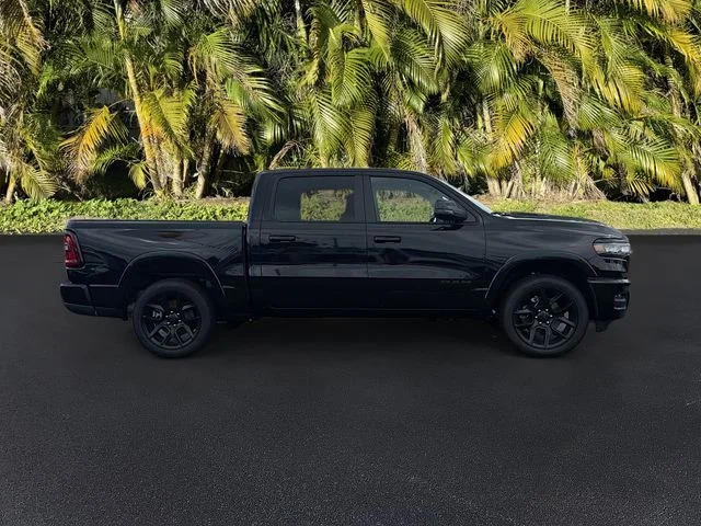 New 2026 Diamond Black Crystal Pearl-Coat Exterior Paint RAM Laramie image 3