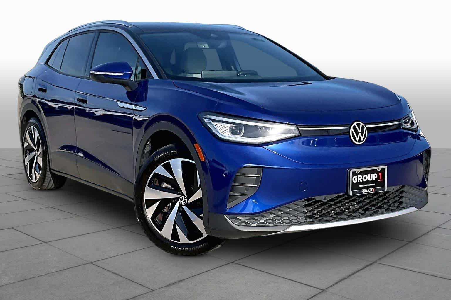 Used 2022 Volkswagen ID.4 PRO S with VIN WVGKMPE24NP070093 for sale in Houston, TX