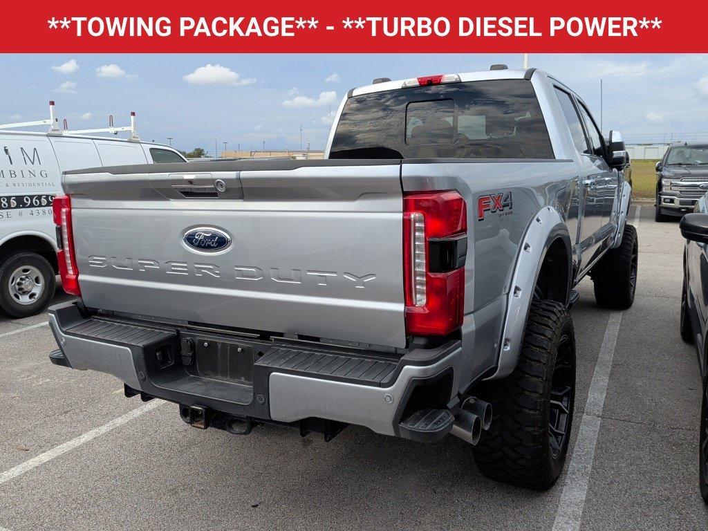 Used 2023 Iconic Silver Metallic Ford Lariat image 7