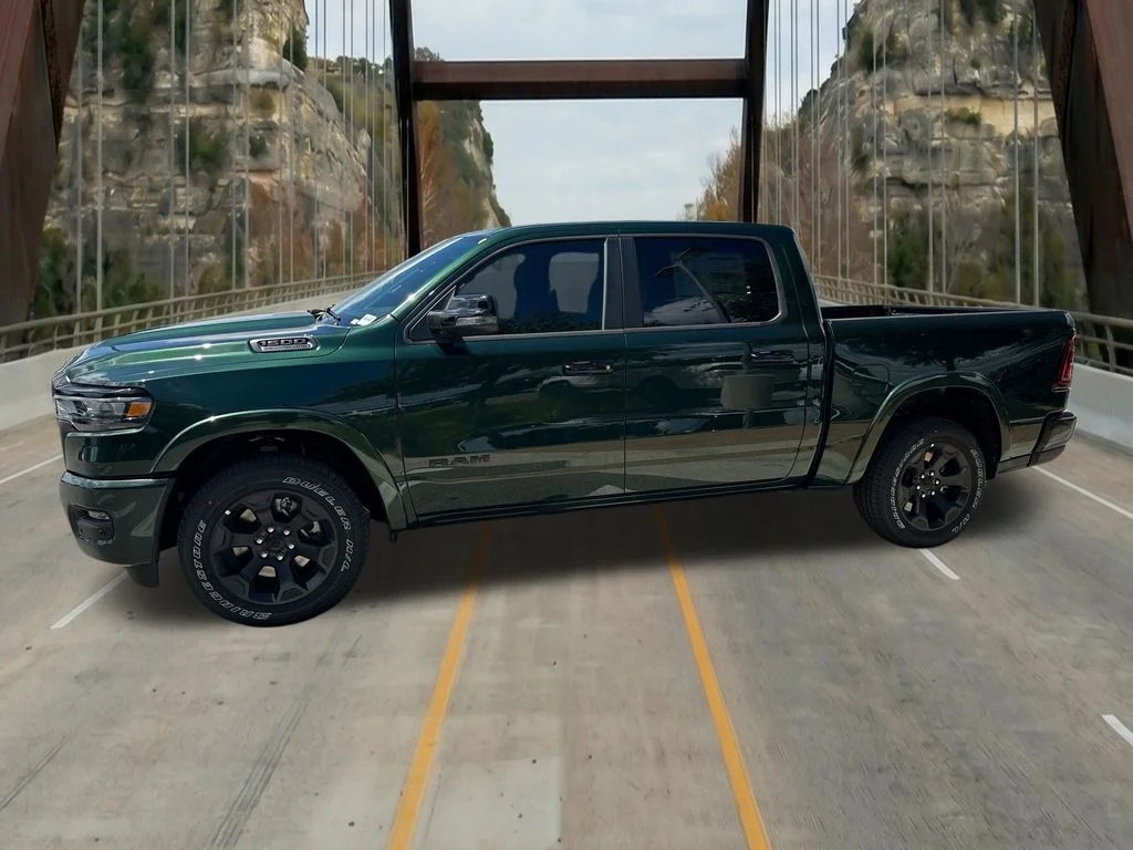 New 2026 Serrano-Green Metallic Exterior Paint RAM Big Horn/Lone Star image 4