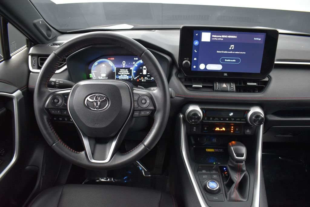 Used 2025 Midnight Black Metallic Toyota XSE image 12