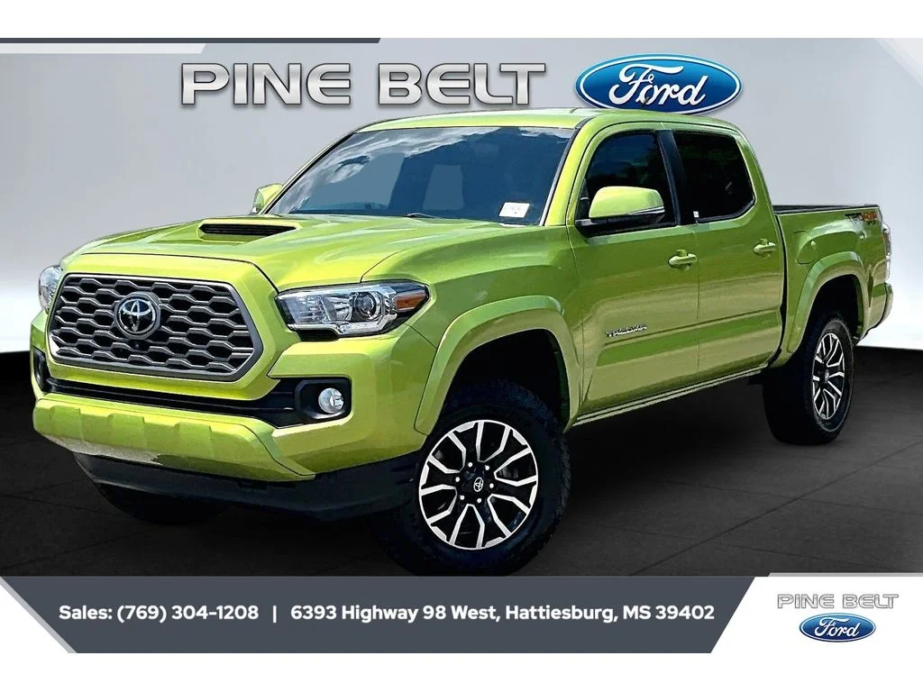 Used 2023 Electric Lime Metallic Toyota TRD Sport image 10