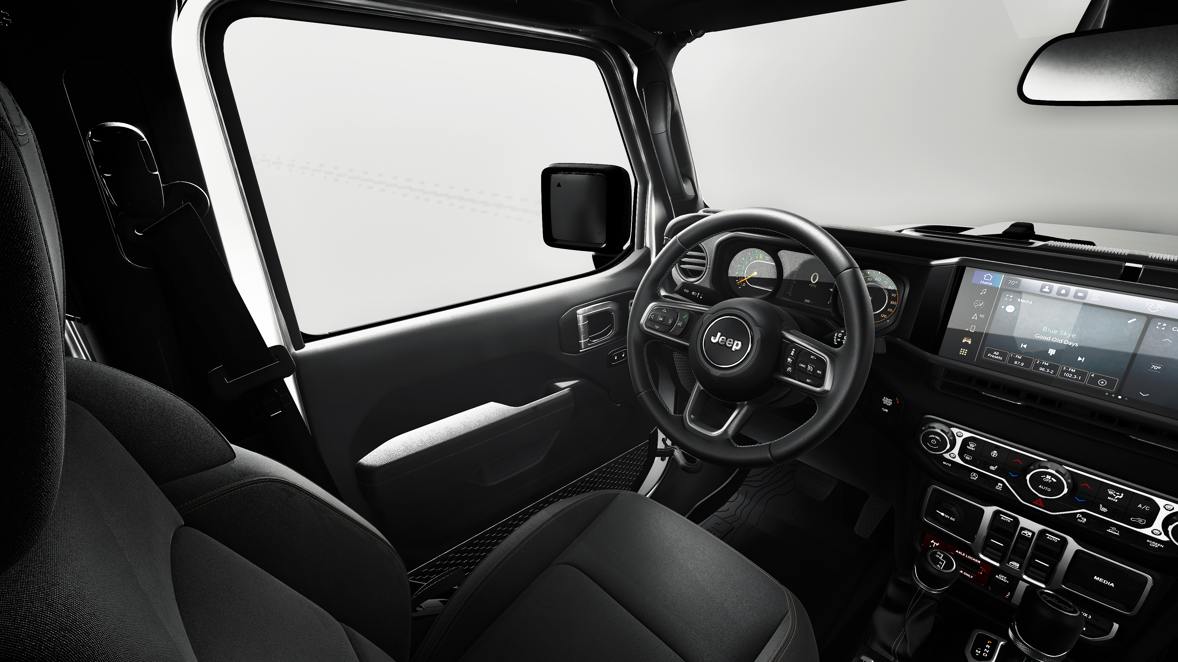 New 2027 Bright White Clear-Coat Paint Jeep Willys image 8